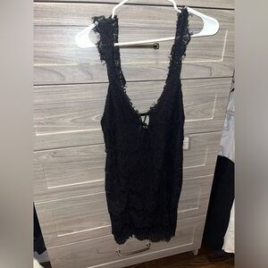 Black Lacey Free People Dress